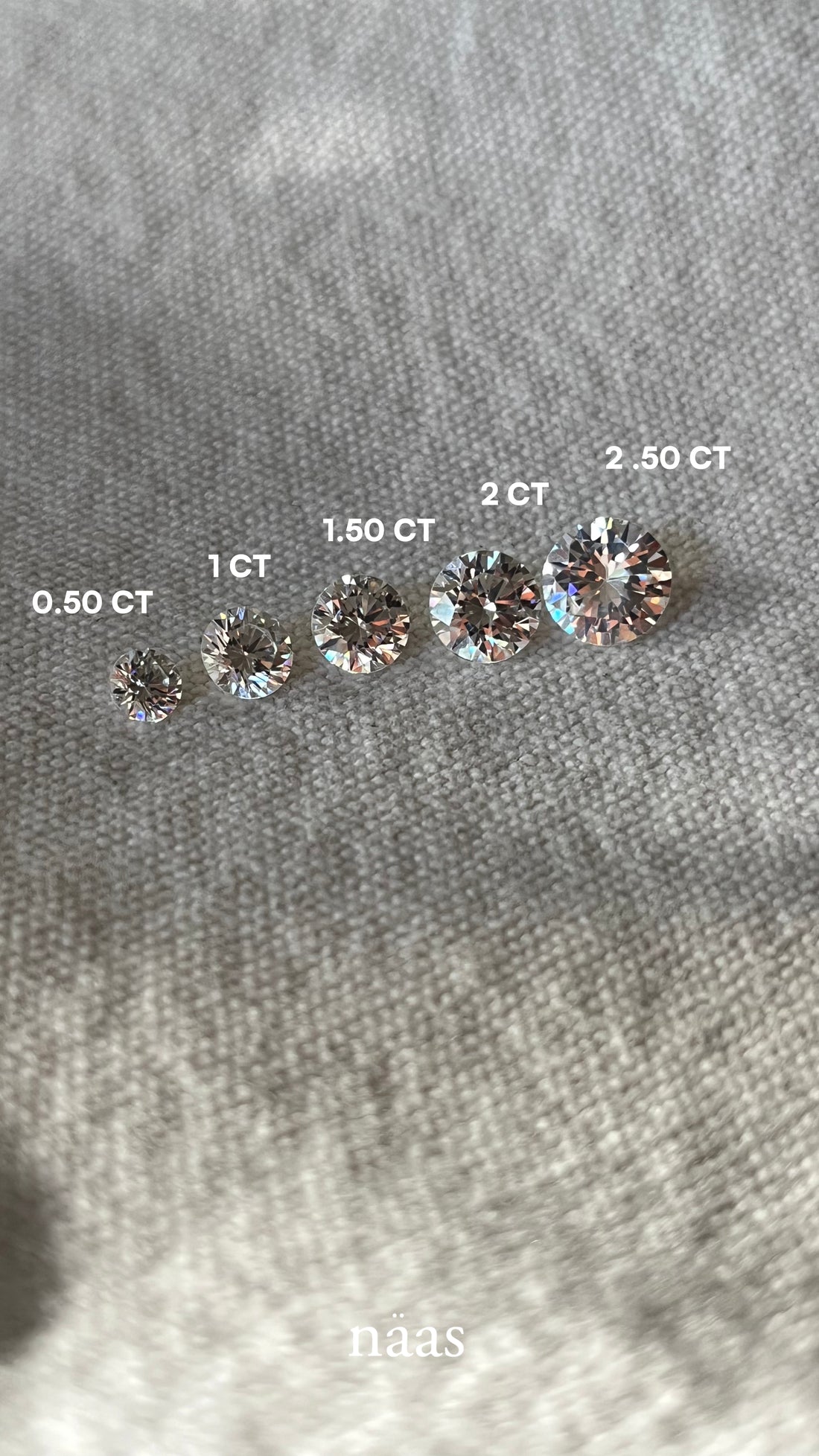 Ethereal 1ct Round Stud