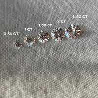 Ethereal 1ct Round Stud