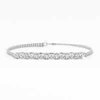 Romancing Trillion Chain Bracelet