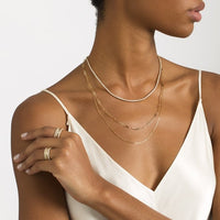 Connecting Staple Necklace